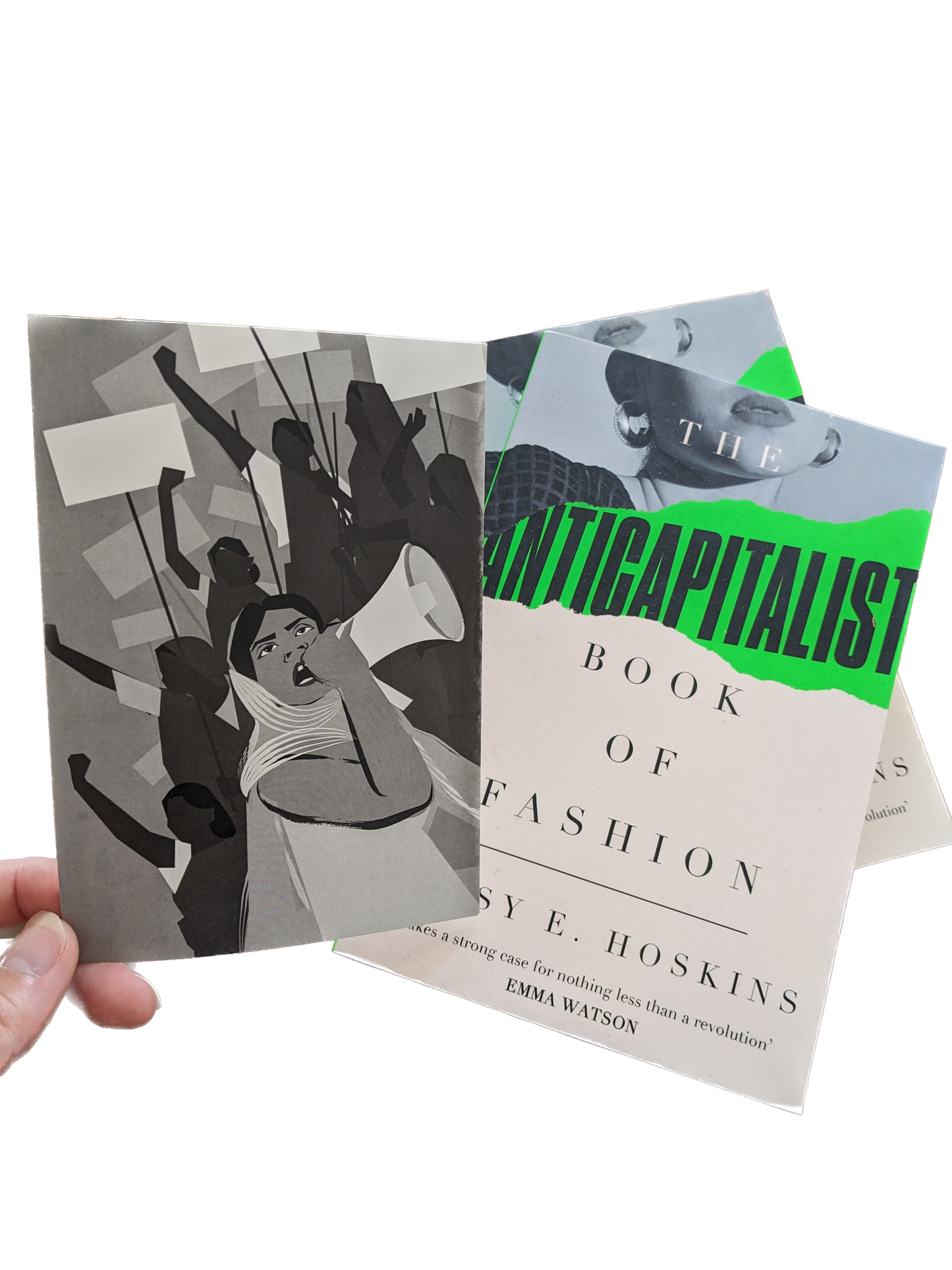 Signed copies of The Anti-Capitalist Book Of Fashion + postcard (UK only)